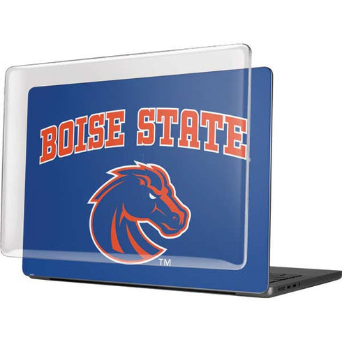 Boise State University Collegiate Text MacBook Pro 14in (2021-24) Case plus Skin