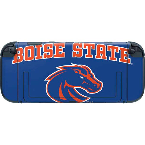 Boise State University Collegiate Text Nintendo Switch 2 (2025) with Joy-Con Skin