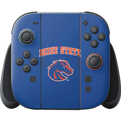 Boise State University Collegiate Text Nintendo Skins