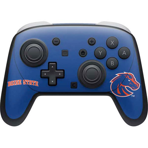Boise State University Collegiate Text Nintendo Skins