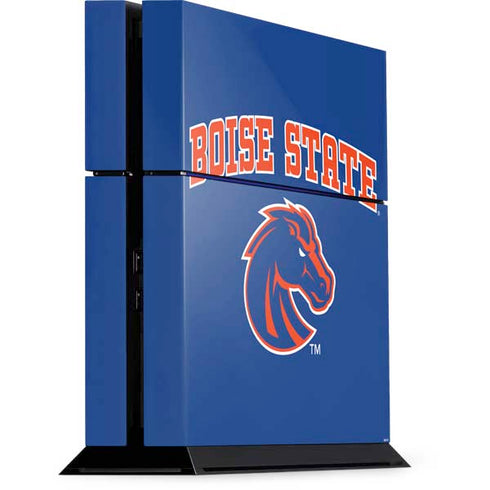 Boise State University Collegiate Text PlayStation PS4 Skins