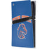 Boise State University Collegiate Text PS5 Pro Console Skin