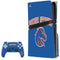 Boise State University Collegiate Text PS5 Pro Disk Bundle Skin