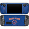 Boise State University Collegiate Text Steam Deck Handheld Gaming Computer OLED Skin
