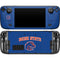 Boise State University Collegiate Text Steam Deck Handheld Gaming Computer Skin