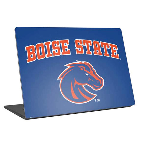 Boise State University Collegiate Text Laptop Skins