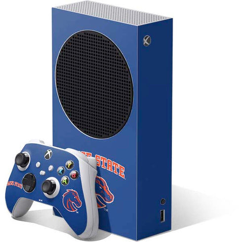 Boise State University Collegiate Text Xbox Series S Skins