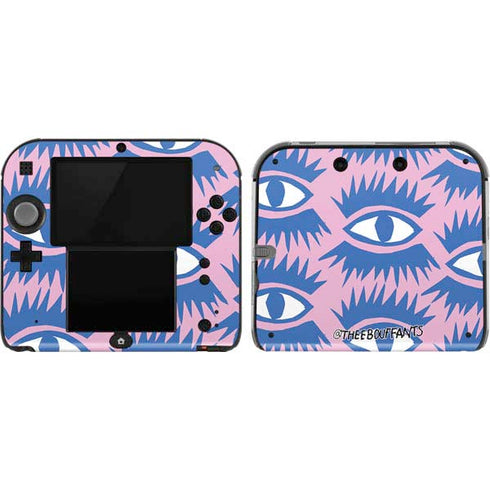 Bouffants and Broken Hearts Bold Eyes 2 Nintendo 2DS Skin