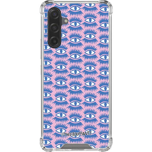 Bouffants and Broken Hearts Bold Eyes 2 Galaxy A17 Clear Case