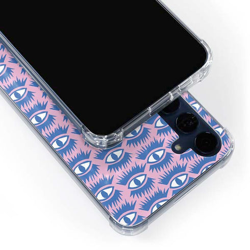 Bouffants and Broken Hearts Bold Eyes 2 Galaxy A35 5G Clear Case