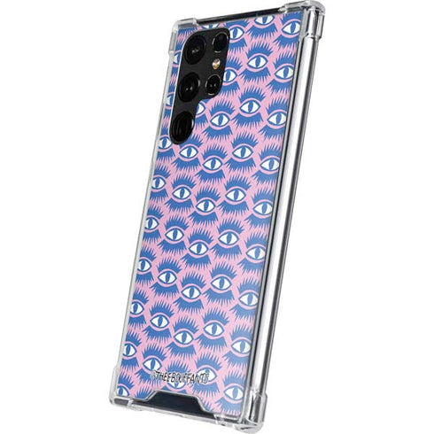 Bouffants and Broken Hearts Bold Eyes 2 Galaxy S23 Ultra Clear Case