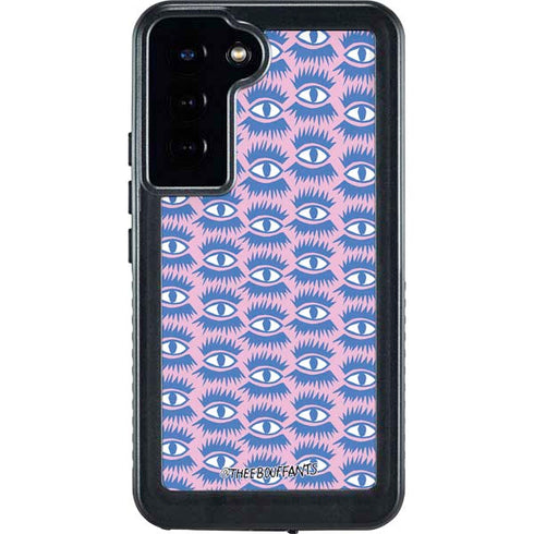 Bouffants and Broken Hearts Bold Eyes 2 Galaxy S24 Plus Waterproof Case