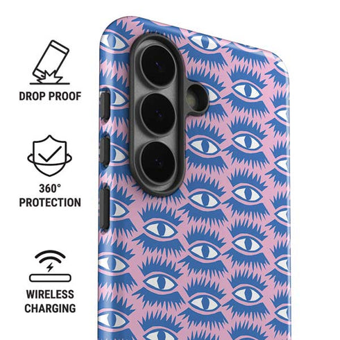 Bouffants and Broken Hearts Bold Eyes 2 Galaxy S26 Impact Case