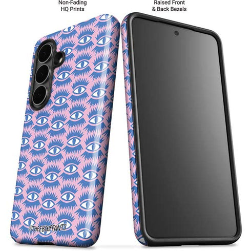 Bouffants and Broken Hearts Bold Eyes 2 Galaxy S26 Plus Impact Case