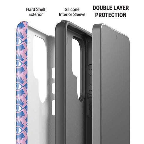 Bouffants and Broken Hearts Bold Eyes 2 Galaxy S26 Ultra Impact Case