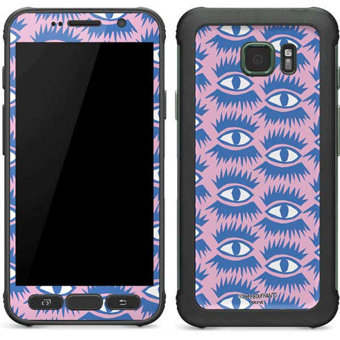 Bouffants and Broken Hearts Bold Eyes 2 Galaxy S7 Active Skin