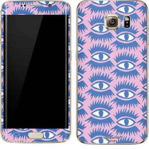 Bouffants and Broken Hearts Bold Eyes 2 Galaxy S7 Edge Skin