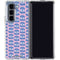 Bouffants and Broken Hearts Bold Eyes 2 Galaxy Z Fold5 5G Clear Case