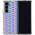 Bouffants and Broken Hearts Bold Eyes 2 Galaxy Z Fold5 5G Clear Case