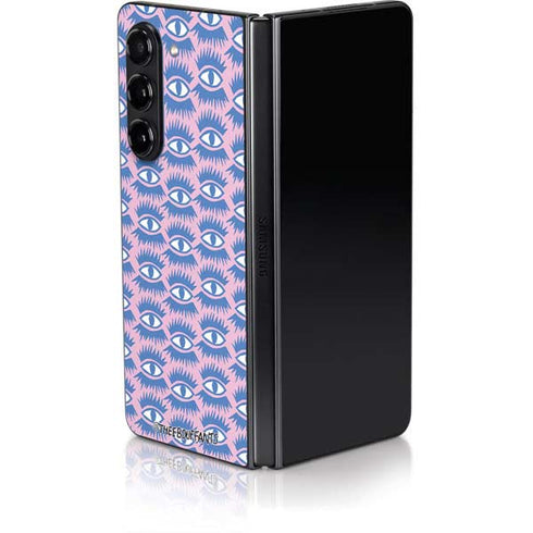 Bouffants and Broken Hearts Bold Eyes 2 Galaxy Z Fold5 5G Skin