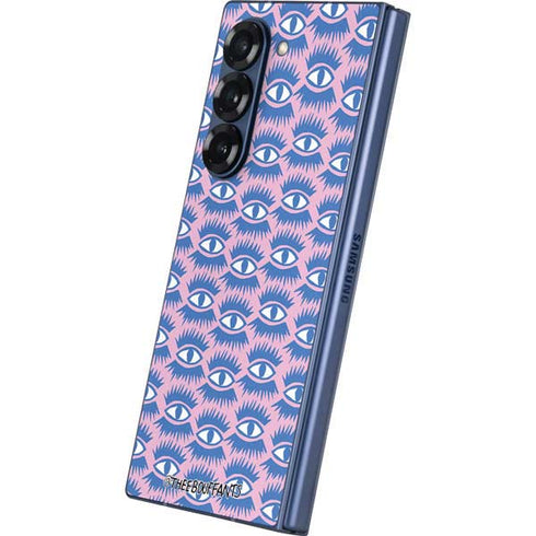 Bouffants and Broken Hearts Bold Eyes 2 Galaxy Z Fold6 Skin