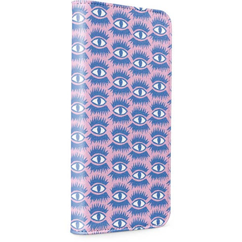 Bouffants and Broken Hearts Bold Eyes 2 iPhone 15 Plus Folio Case