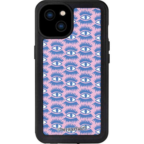 Bouffants and Broken Hearts Bold Eyes 2 iPhone 15 Plus Waterproof Case