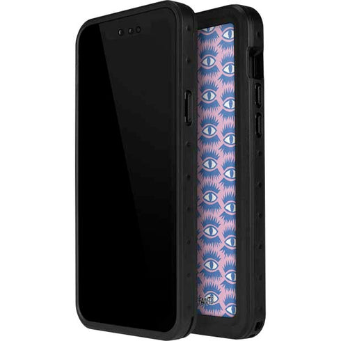Bouffants and Broken Hearts Bold Eyes 2 iPhone 15 Plus Waterproof Case