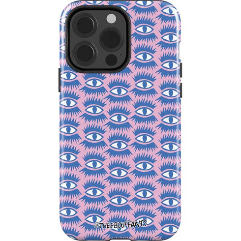 Bouffants and Broken Hearts Bold Eyes 2 iPhone 15 Pro Impact Case