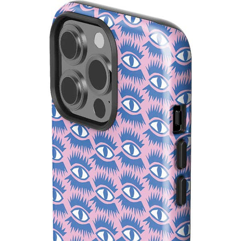 Bouffants and Broken Hearts Bold Eyes 2 iPhone 15 Pro Impact Case