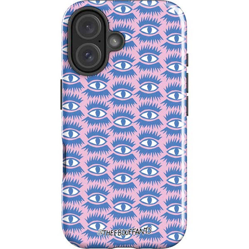 Bouffants and Broken Hearts Bold Eyes 2 iPhone 16 Impact Case