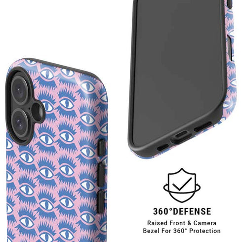 Bouffants and Broken Hearts Bold Eyes 2 iPhone 16 Magsafe Impact Case