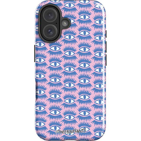 Bouffants and Broken Hearts Bold Eyes 2 iPhone 16 Plus Impact Case