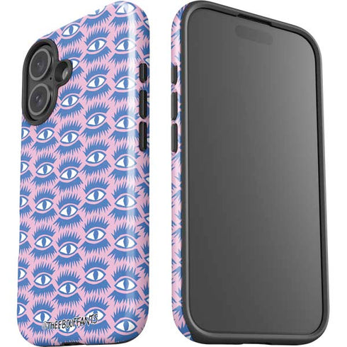 Bouffants and Broken Hearts Bold Eyes 2 iPhone 16 Plus Impact Case