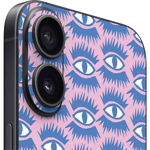 Bouffants and Broken Hearts Bold Eyes 2 iPhone 16 Plus Skin