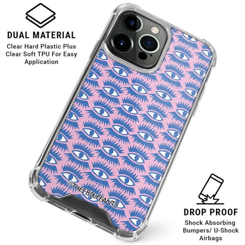 Bouffants and Broken Hearts Bold Eyes 2 iPhone 16 Pro Clear Case
