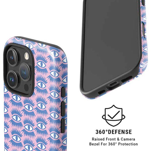 Bouffants and Broken Hearts Bold Eyes 2 iPhone 16 Pro Magsafe Impact Case