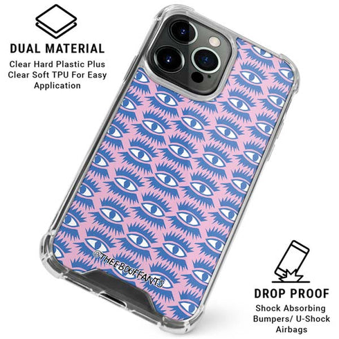 Bouffants and Broken Hearts Bold Eyes 2 iPhone 16 Pro Max Clear Case