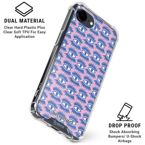 Bouffants and Broken Hearts Bold Eyes 2 iPhone 16e Clear Case