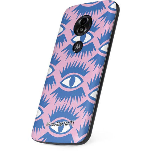 Bouffants and Broken Hearts Bold Eyes 2 Moto E5 Play Skin