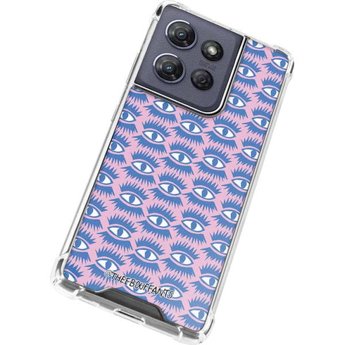 Bouffants and Broken Hearts Bold Eyes 2 Moto G 5G (2025) Clear Case