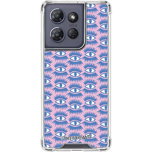 Bouffants and Broken Hearts Bold Eyes 2 Moto G Play 5G (2025) Clear Case