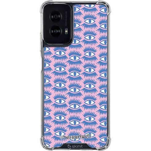 Bouffants and Broken Hearts Bold Eyes 2 Moto G Power 5G (2024) Clear Case