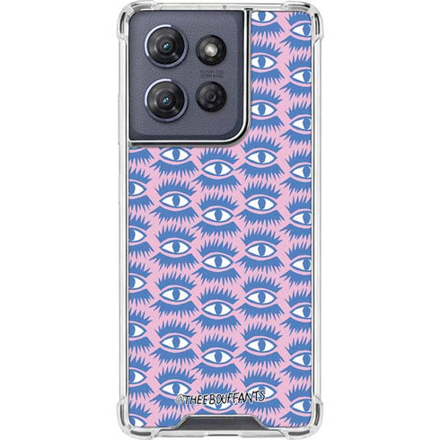Bouffants and Broken Hearts Bold Eyes 2 Moto G Power 5G (2025) Clear Case