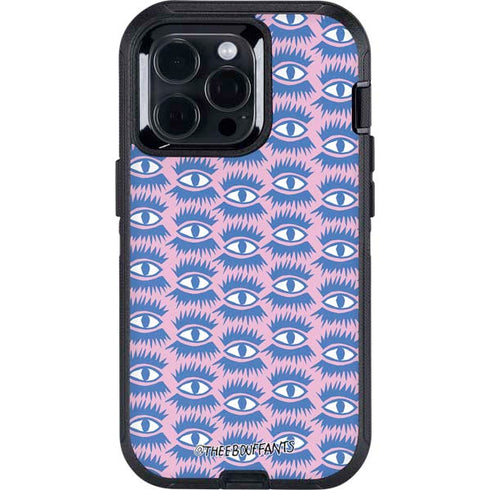 Bouffants and Broken Hearts Bold Eyes 2 Otterbox Defender iPhone Skin