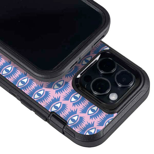 Bouffants and Broken Hearts Bold Eyes 2 Otterbox Defender iPhone Skin