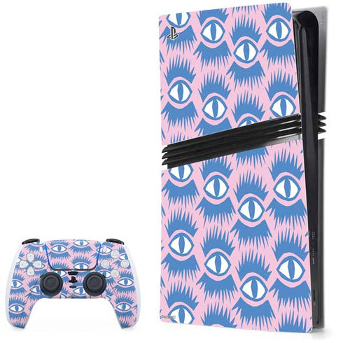Bouffants and Broken Hearts Bold Eyes 2 PlayStation PS5 Skins