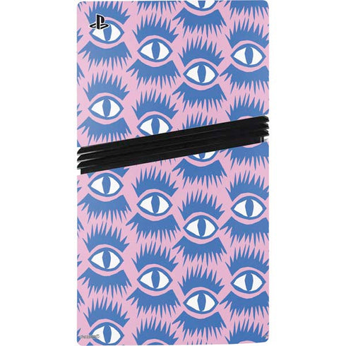 Bouffants and Broken Hearts Bold Eyes 2 PS5 Pro Console Skin