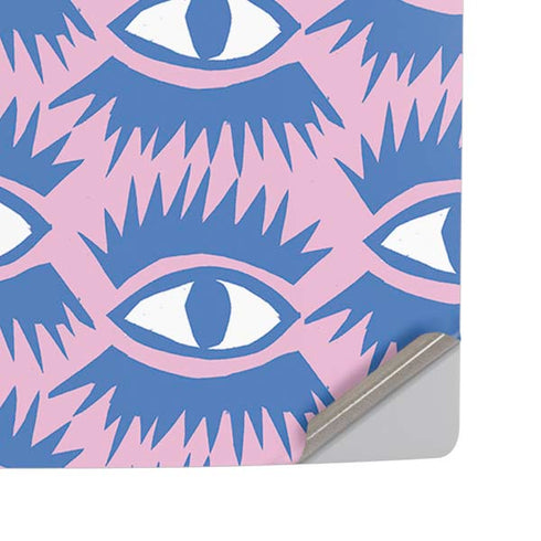Bouffants and Broken Hearts Bold Eyes 2 PS5 Pro Disk Console Skin