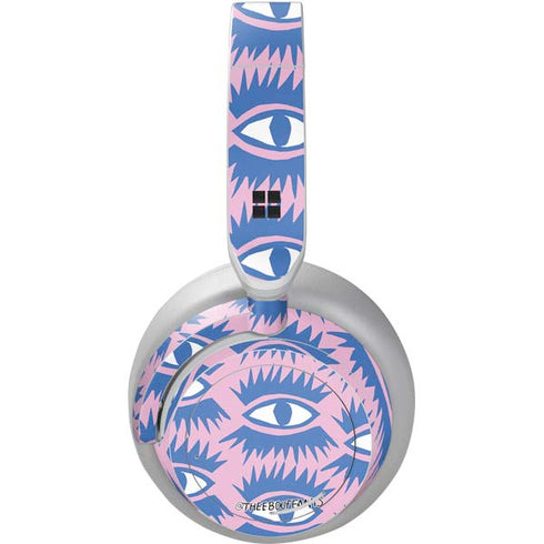 Bouffants and Broken Hearts Bold Eyes 2 Surface Headphones Skin